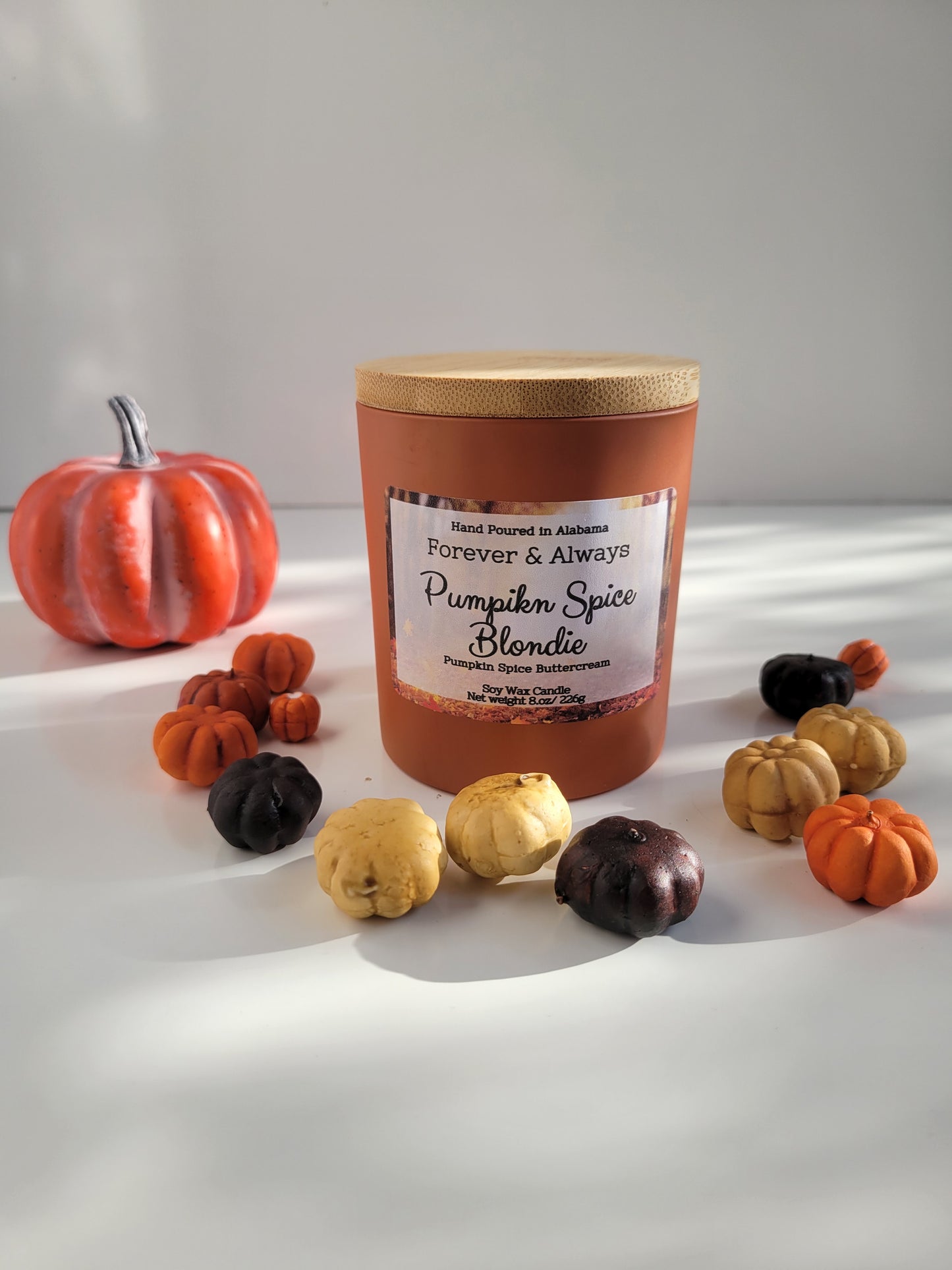 Pumpkin Spice Blondie Candle