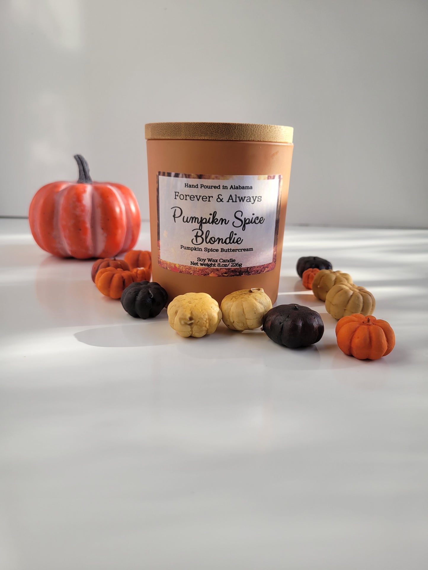 Pumpkin Spice Blondie Candle