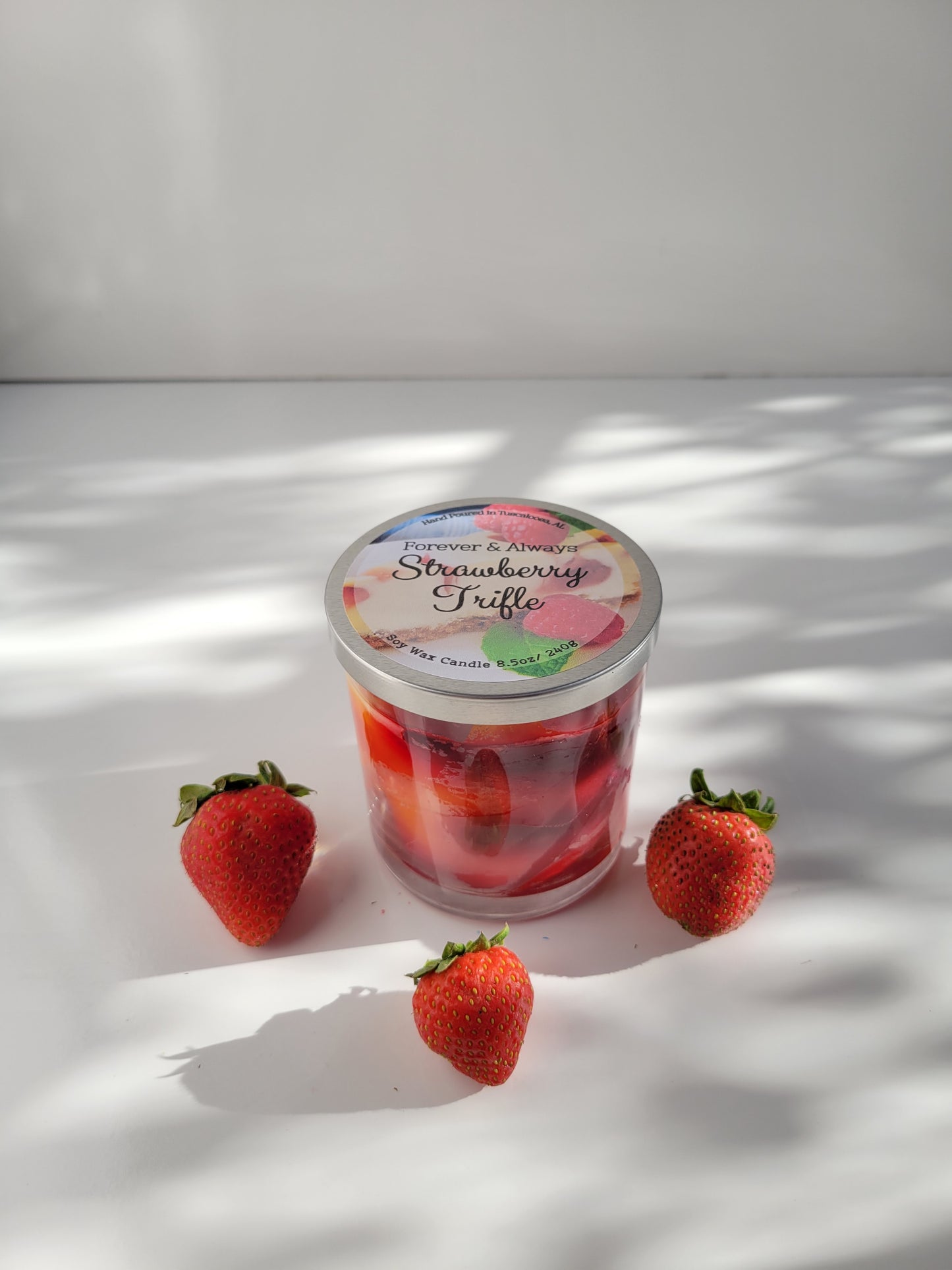 Strawberry Trifle Candles