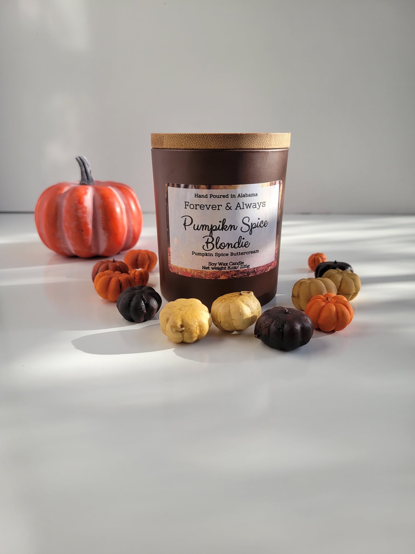Pumpkin Spice Blondie Candle